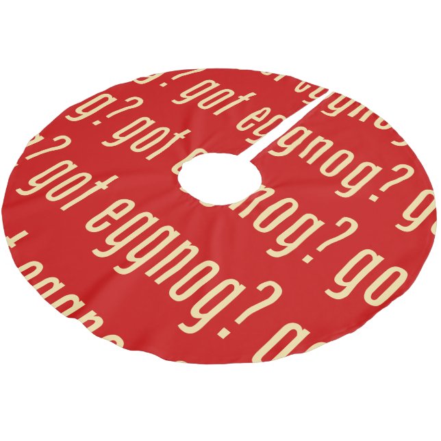 Falda Para El Árbol De Navidad De Poliéster ¿tienes huevos? (Angular)