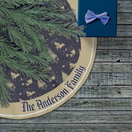 Falda Para El Árbol De Navidad De Poliéster Tradiciones de navidades