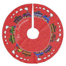 Trenes coloridos personalizados del juguete