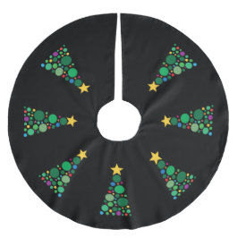Falda Para El Árbol De Navidad De Poliéster Twinkle Tree 