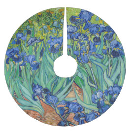 Falda Para El Árbol De Navidad De Poliéster Vincent Van Gogh - Irises
