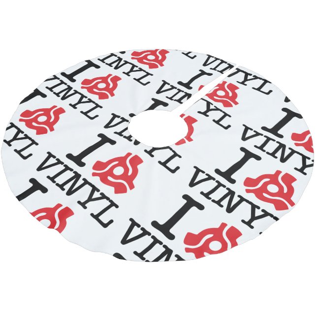 Falda Para El Árbol De Navidad De Poliéster Vinyl adaptador I 45 (Angular)