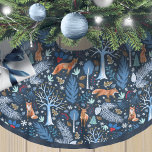 Falda Para El Árbol De Navidad De Poliéster Winter Woodland Blue/Gold ID785<br><div class="desc">Este original patrón de falda arbórea presenta una llamativa paleta de colores en tonos azules y dorados. El encanto sofisticado de este diseño no se limita a los niños o a los Navidades, sino que el maravilloso paisaje invernal de animales y follaje le confiere un ambiente moderno y contemporáneo. Los...</div>
