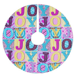 Falda Para El Árbol De Navidad De Poliéster Y2K Christmas