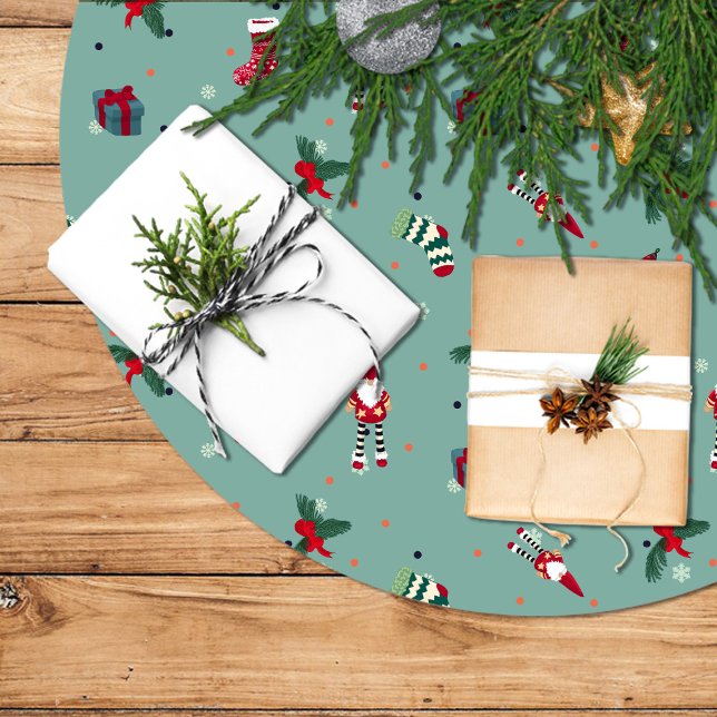 Falda Para El Árbol De Navidad Santa Claus (Subido por el creador)