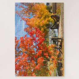 Fall by the Lake 1000 Piece Puzzle