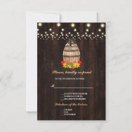 Fall Foliage Vineyard RSVP