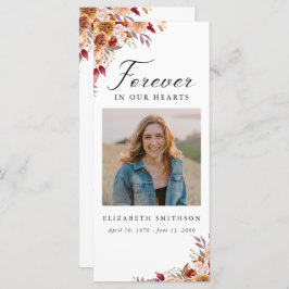 Fall Funeral para siempre en nuestro corazón Poema