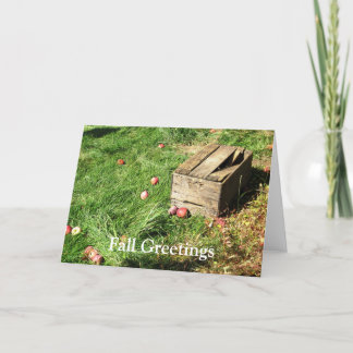 'Fall Greetings' Apple crea tarjetas de felicitaci