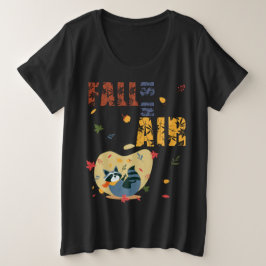 Fall Is in The Air Raccoon Autumn
