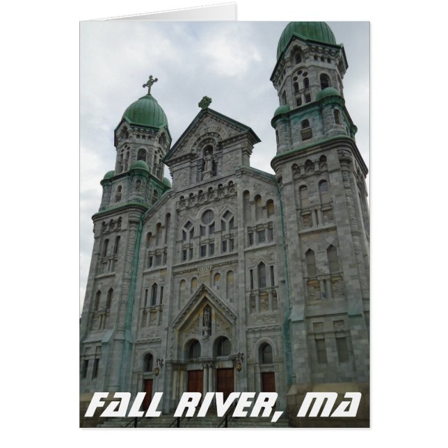 Fall River, Tarjeta de felicitación de la Iglesia  (Frente)