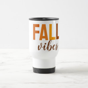 Fall Vibes Travel Mug - Cosy Copa de Café de Otoño