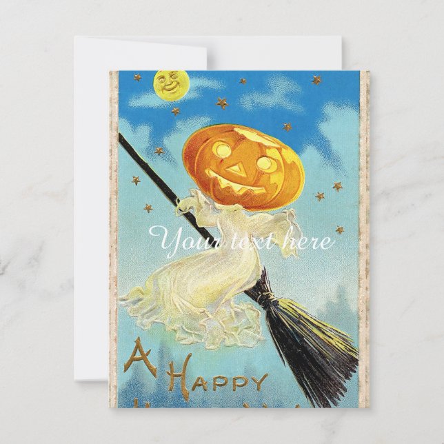 Falln Happy Halloween Pumpkin Witch (Anverso)