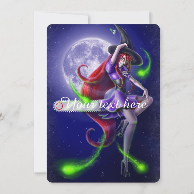 Falln Witchy PinUp (Anverso)