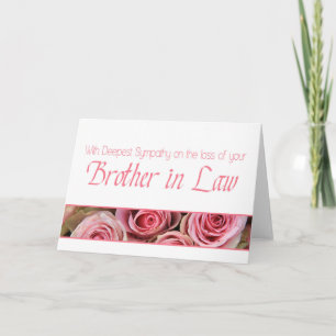 Fallo de derecho Hermano en la tarjeta de rosa Sim