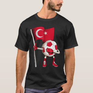 Fallo de la bandera turca de la camiseta de fútbol