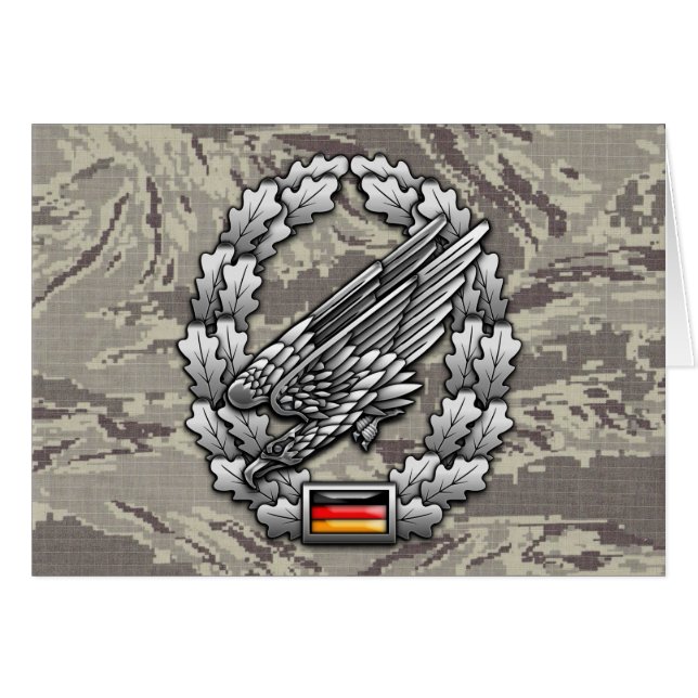 Fallschirmjägertruppe Barettabzeichen (Anverso (Horizontal))