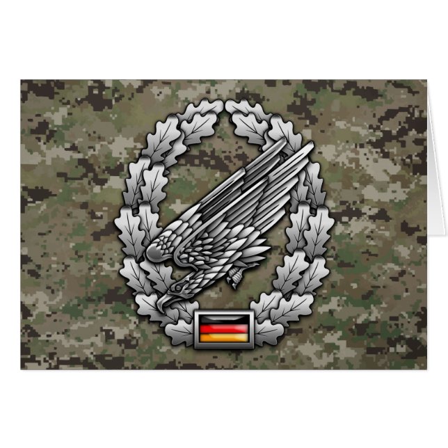 Fallschirmjägertruppe Barettabzeichen (Anverso (Horizontal))