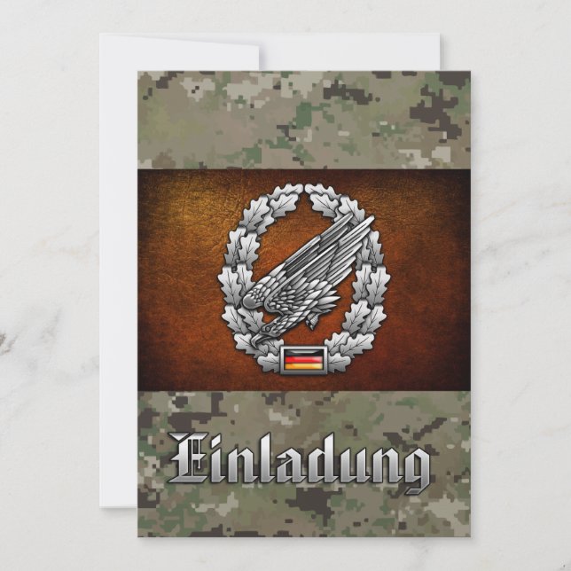Fallschirmjägertruppe Barettabzeichen (Anverso)