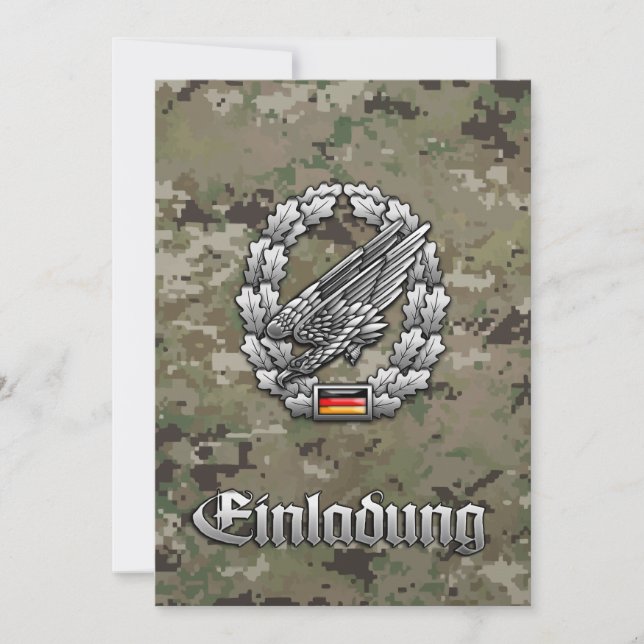 Fallschirmjägertruppe Barettabzeichen (Anverso)