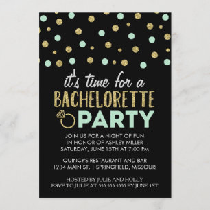 Falsas invitaciones elegantes del fiesta de