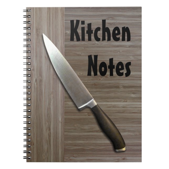 "falso" CUADERNO de bambú de la COCINA (Frente)