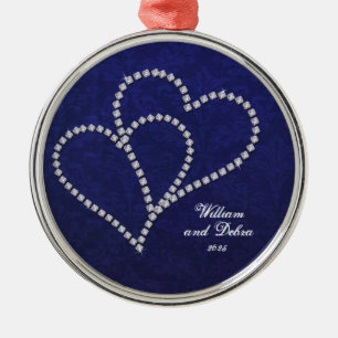 - Falso diamante - ornamento enlazado dos
