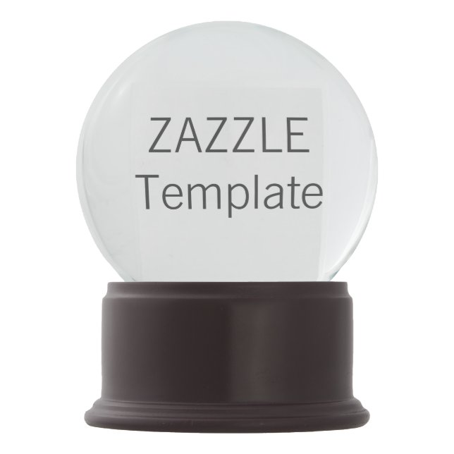 Falso globo de la nieve del ÓNIX del MERLOT del (Anverso)