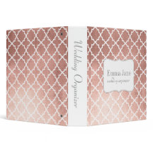 Falso organizador color de rosa del boda del