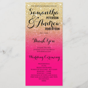 Falso programa elegante del boda de las rosas