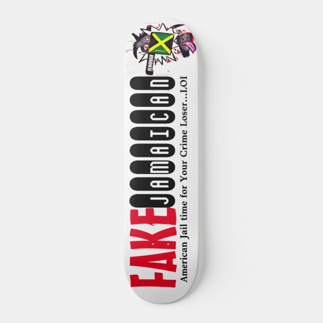 FALSO Skateboard JAMAICAN (Anverso)