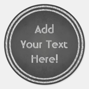 Falsos pegatinas redondos adaptables del diseño d