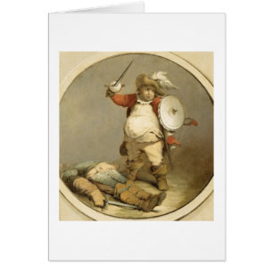 Falstaff con el cuerpo de Hotspur, c.1786 (aceite