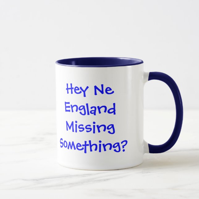 ¿Falta algo? Taza (Derecha)