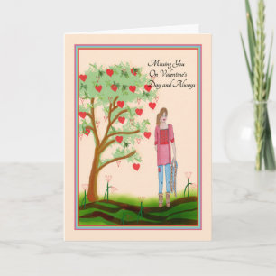 Falta en la tarjeta El día de San Valentín