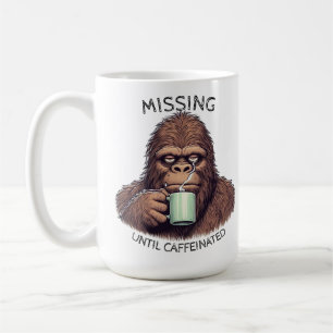 Falta hasta que se cafetera - taza de café grande