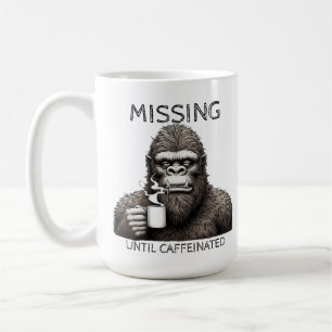 Falta hasta que se cafetera - taza de café grande