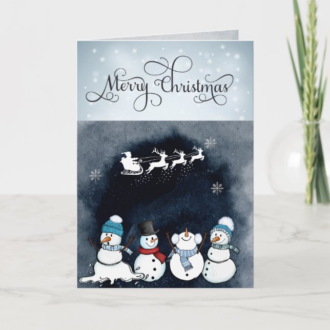 Falta la tarjeta de Navidades del personalizado (Anverso)