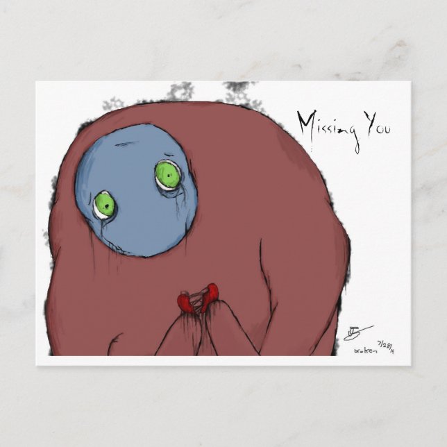 Falta la tarjeta postal (Anverso)