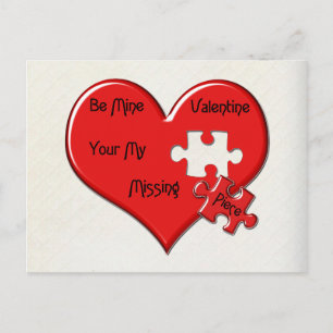 Falta la tarjeta postal de San Valentín