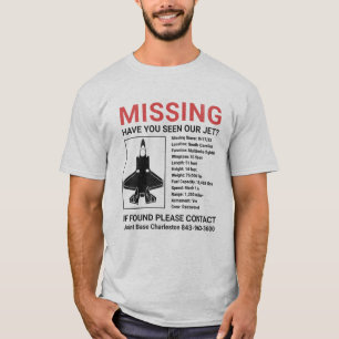 Faltan camisetas F-35 Jet