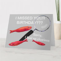 Faltó tu tarjeta de cumpleaños