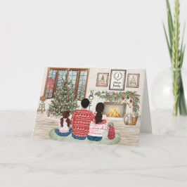 Familia Acogedora de 3 Niñas, Navidad en Familia j