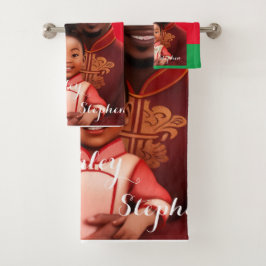 Familia africana norteamericana personalizada, his