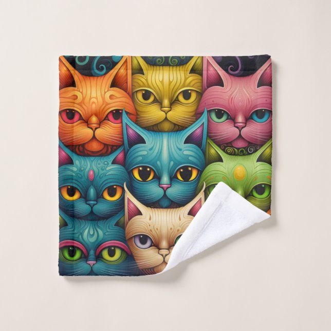 Familia Artsy Cat (Toallita)