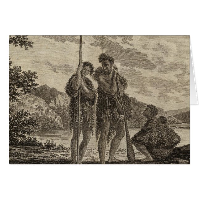 Familia, Bahía Dusky, Nueva Zelanda (Anverso (Horizontal))