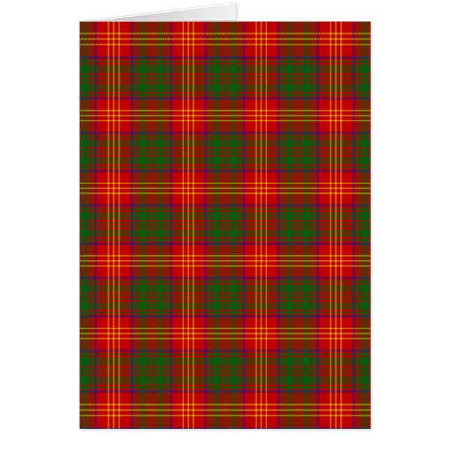 Familia Burns Tartan Plaid (Frente)