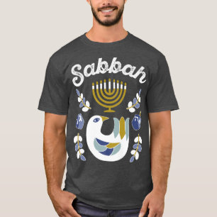 Familia coincidente Hanukkah PJ Top Dreidel Menora