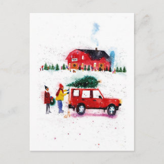 Familia con árbol de Navidad Parte 2