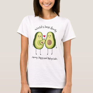 Familia de aguacates. Camiseta